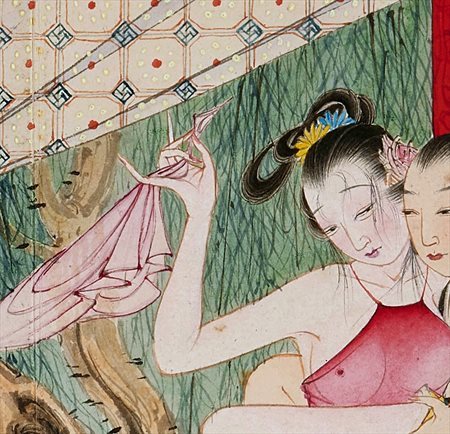 华亭县-迫于无奈胡也佛画出《金瓶梅秘戏图》，却因此成名，其绘画价值不可估量